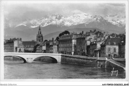 AAYP9-38-0781 - GRENOBLE - Les Bords De L'Isere Et Les Alpes Neigeuse - Grenoble