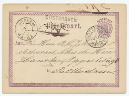 Naamstempel Oosterbeek 1873 - Lettres & Documents