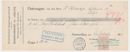 Amsterdam - Velp 1916 - Kwitantie - Unclassified