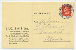 Firma Briefkaart Noordscharwoude 1947 - Manufacturen / Confectie - Non Classés