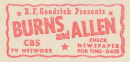 Meter Cut USA 1955 Burns And Allen - CBS TV Network - Non Classés