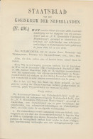 Staatsblad 1930 : Scheepvaartverbinding Kon. Paketvaart Mij. - Documenti Storici