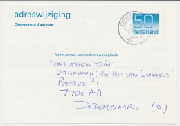 Verhuiskaart G. 47 Ommen - Dedemsvaart 1984 - Postwaardestukken