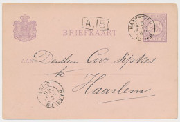 Kleinrondstempel Haarsteeg 1888 - Unclassified
