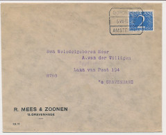 Treinblokstempel : Dordrecht - Amsterdam D 1949 - Unclassified