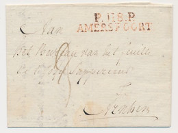 P.118.P. AMERSFOORT - Arnhem 1812 - Lakstempel - ...-1852 Voorlopers