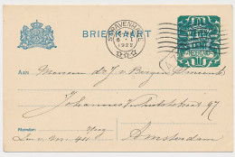 Briefkaart G. 163 II Den Haag - Amsterdam 1922 - Ganzsachen
