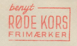 Meter Cover Denmark 1952 Red Cross Stamps - Cruz Roja