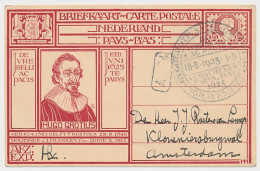 Briefkaart G. 207 S Gravenhage - Amsterdam 1925 - Postwaardestukken