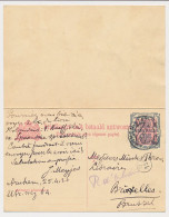 Briefkaart G. 160 Arnhem - Brussel Belgie 1923 - Postwaardestukken