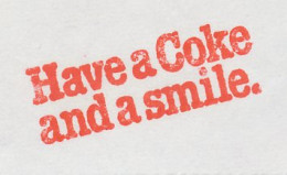 Meter Cut Netherlands 1982 Coca Cola - Have A Coke And A Smile - Autres & Non Classés