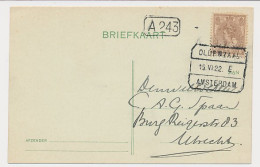 Treinblokstempel : Oldenzaal - Amsterdam E 1922 - Unclassified