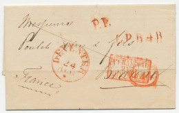 Delden ( Distributie Kantoor ) - Deventer - Frankrijk 1836 - ...-1852 Vorläufer