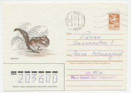 Postal Stationery Soviet Union 1985 Squirrel - Other & Unclassified