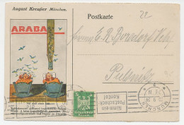 Illustrated Card Deutsches Reich / Germany 1924 Fly - Flycatcher - Araba - Other & Unclassified