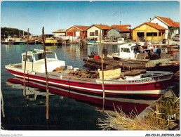 ADIP10-33-0863 - BASSIN D'ARCACHON - La Port Des Pêcheurs à Piraillan  - Arcachon