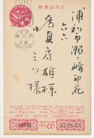 Postal Stationery Japan 1958 Bird - Nightingale ? - Other & Unclassified