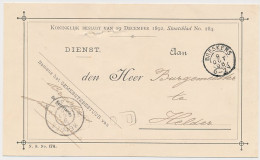 Kleinrondstempel Breskens 1896 - Unclassified