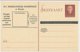 Spoorwegbriefkaart G. NS309 A - Material Postal