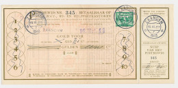 Postbewijs G. 27 - Zaandam 1943 - Postwaardestukken
