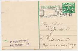 Briefkaart G. 277 E Locaal Te Rotterdam 1945 - Material Postal