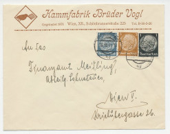 Illustrated Meter Cover Deutsches Reich / Germany / Austria 1941 Comb Factory - Other & Unclassified