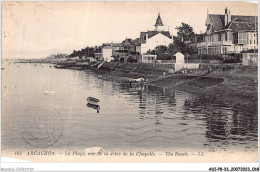 ADIP8-33-0673 - ARCACHON - La Plage Vue De La Jetée De La Chapelle  - Arcachon