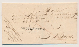 WOUDRICHEM - S Hertogenbosch 1815 - Lakzegel - ...-1852 Vorläufer