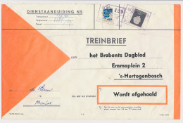 Treinbrief Boxtel - S Hertogenbosch 1967 - Unclassified