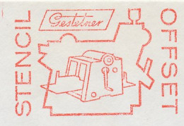 Meter Cut Netherlands 1976 Printing Machine - Gestetner - Autres & Non Classés