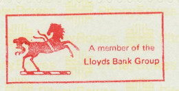 Meter Proof / Test Strip Netherlands 1983 Horse - Lloyds Bank Group - Paardensport