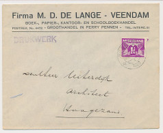 Firma Envelop Veendam 1929 - Boekhandel - Unclassified