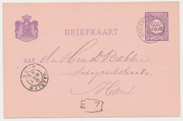 Kleinrondstempel Overveen 1882 - Unclassified