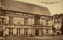 CPA (Lot) - ASSIER. Ruines Du Château (façade Intérieure) - Assier