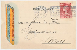 Firma Briefkaart Amsterdam 1925 - Boekhandel - Bibliotheek  - Unclassified