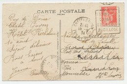 Postcard / Postmark France 1934 Congress Of Colibacillosis - Sonstige & Ohne Zuordnung
