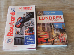 Le Routard Londres (2022) + Lonely Planet (2023) - Turismo