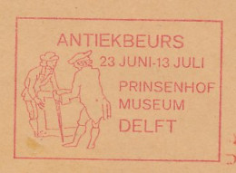 Meter Cover Netherlands 1966 Antique Fair - Prinsenhof Museum - Delft - Sonstige & Ohne Zuordnung