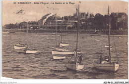 ADIP6-33-0511 - ARCACHON - Côte D'argent - Le Casino Et La Plage  - Arcachon