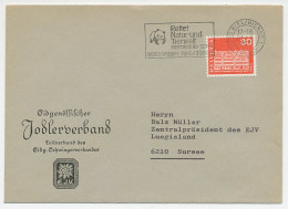 Cover / Postmark Switzerland 1969 Panda Bear - Otros & Sin Clasificación