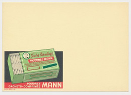 Essay / Proof Publibel Card Belgium 1959 Medicine - Powder - Farmacia