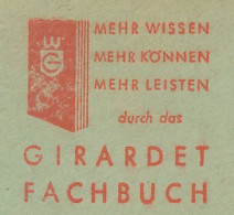 Meter Cut Germany 1953 Book - Professional Literature - Ohne Zuordnung