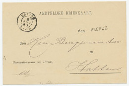 Naamstempel Heerde 1897 - Cartas & Documentos