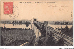 ADIP5-33-0419 - CUBZAC-LES-PONTS - Pont Du Chemin De Fer   - Cubzac-les-Ponts