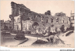 ADIP4-33-0337 - BORDEAUX - Les Ruines Du Palais Gallien  - Bordeaux