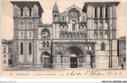ADIP4-33-0323 - BORDEAUX - L'église Sainte-croix  - Bordeaux