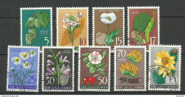 Jugoslawien JUGOSLAVIJA 1954 Michel 756 - 773 O Flora Blumen Flowers Pflanzen - Other & Unclassified