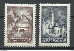 Jugoslavija KROATIA Kroatien 1941 Michel 347 - 348 Briefmarkenausstellung Zagreb MNH - Nuovi