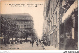 ADJP3-42-0281 - SAINT-ETIENNE - Place De  L'HOTEL-DE-VILLE - Saint Etienne