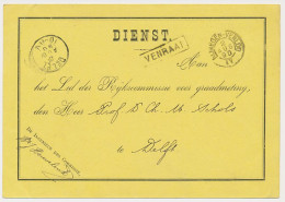 Trein Haltestempel Venraai 1890 - Briefe U. Dokumente
